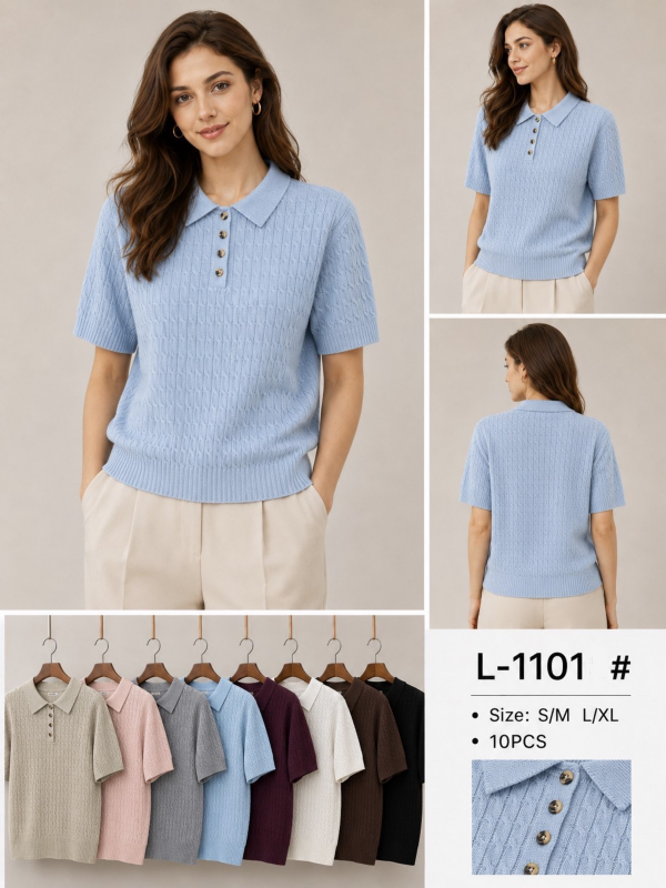 Bluzki damskie Roz S/M-L/XL , Mix Kolor Paczka 10 szt